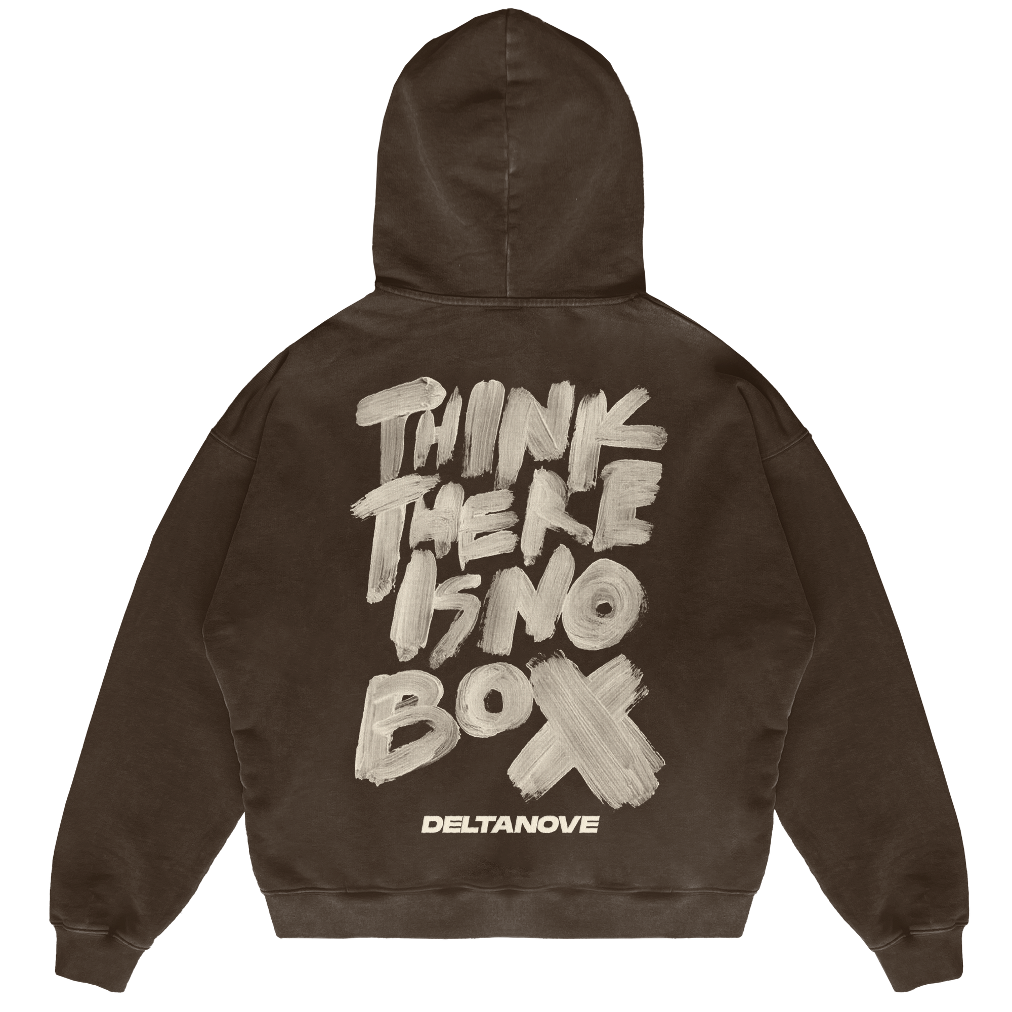 Felpa Hoodie Deltanove Think There 24H EXPRESS SHIPMENT - not for resale