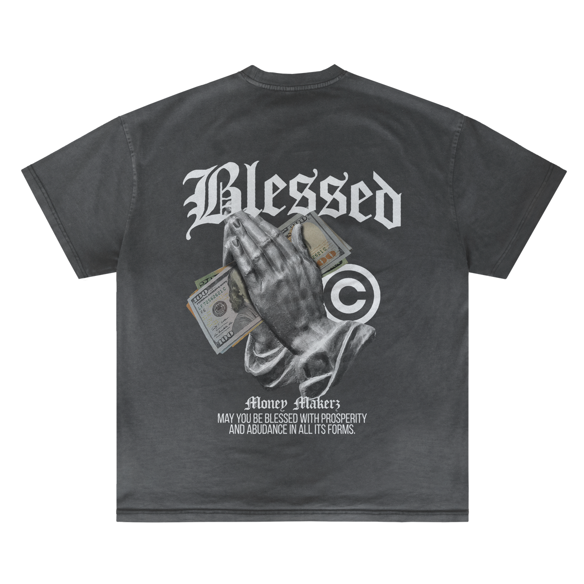 T-shirt Money Makerz Blessed 24H EXPRESS SHIPMENT - not for resale