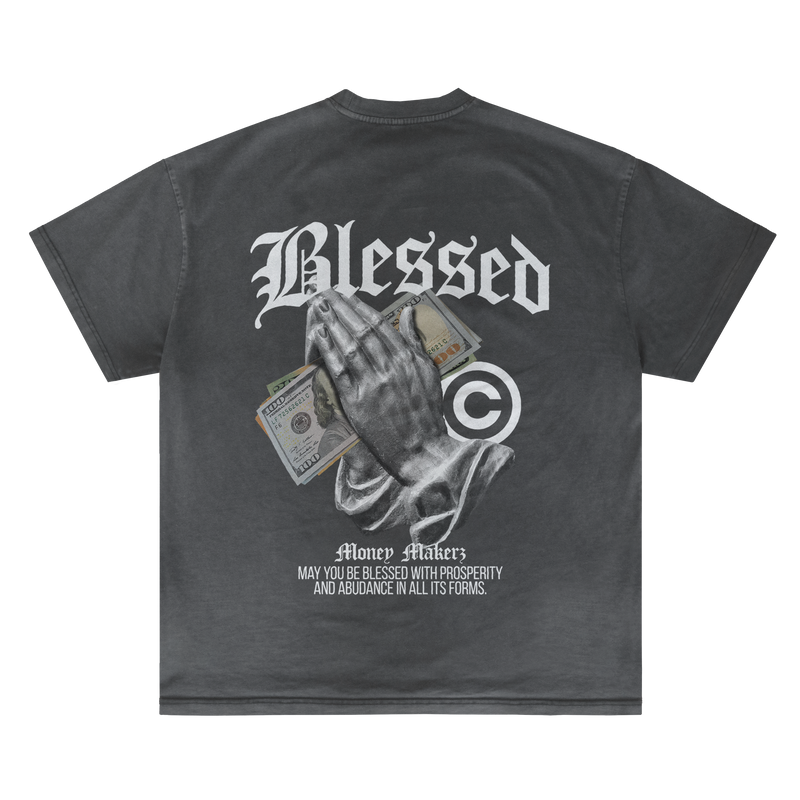 T-shirt Money Makerz Blessed