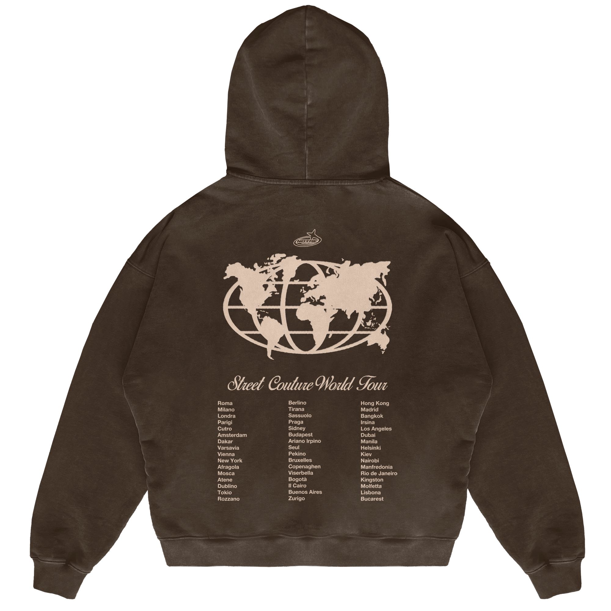 Felpa Hoodie Notre World Tour 24H EXPRESS SHIPMENT - not for resale