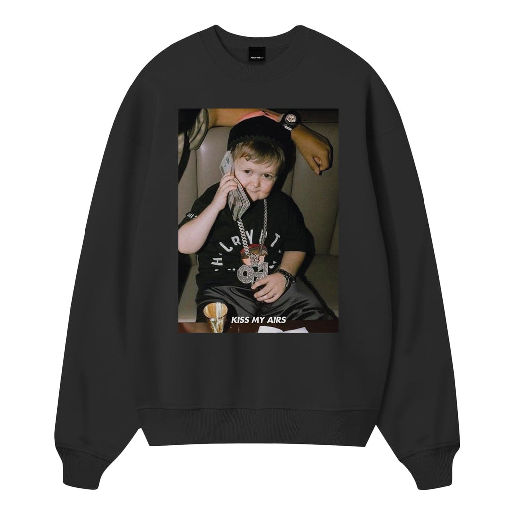 Crewneck KISS MY AIRS Iconic Hasbulla - not for resale