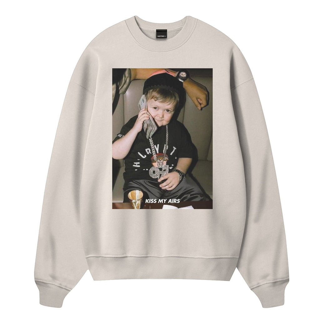Crewneck KISS MY AIRS Iconic Hasbulla - not for resale