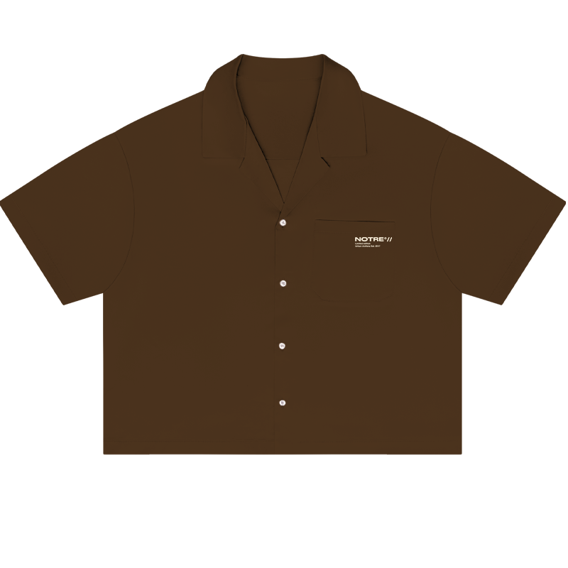 Shirt boxy fit Notre 205Gsm Black