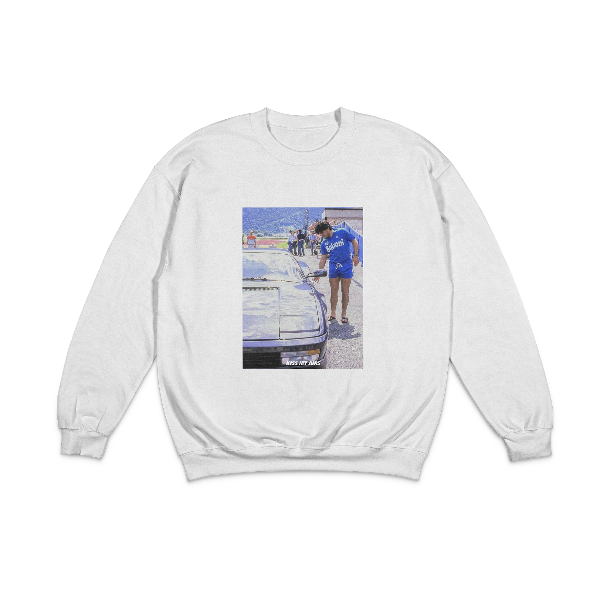 Crewneck KISS MY AIRS Iconic Diego