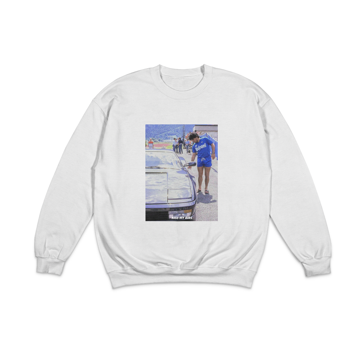 Crewneck KISS MY AIRS Iconic Diego