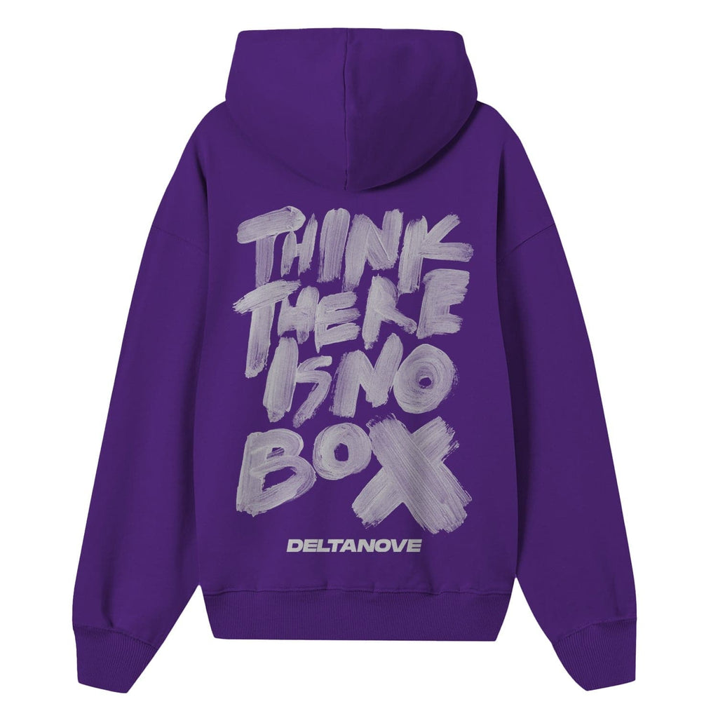 Felpa hoodie Deltanove Think There - not for resale