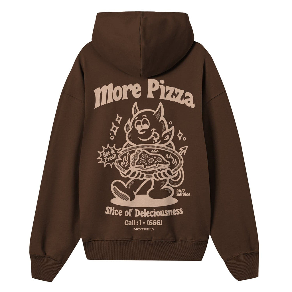 Felpa Hoodie Notre More pizza 666 - not for resale