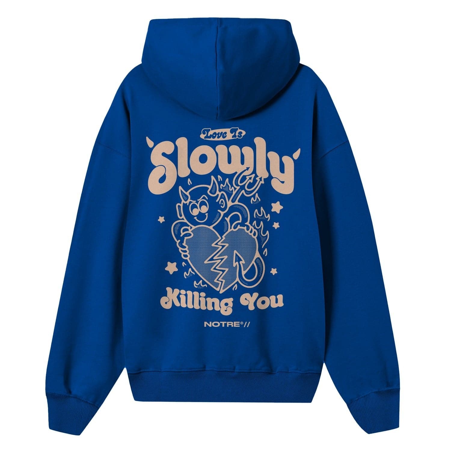 Felpa Hoodie Notre Slowly - not for resale