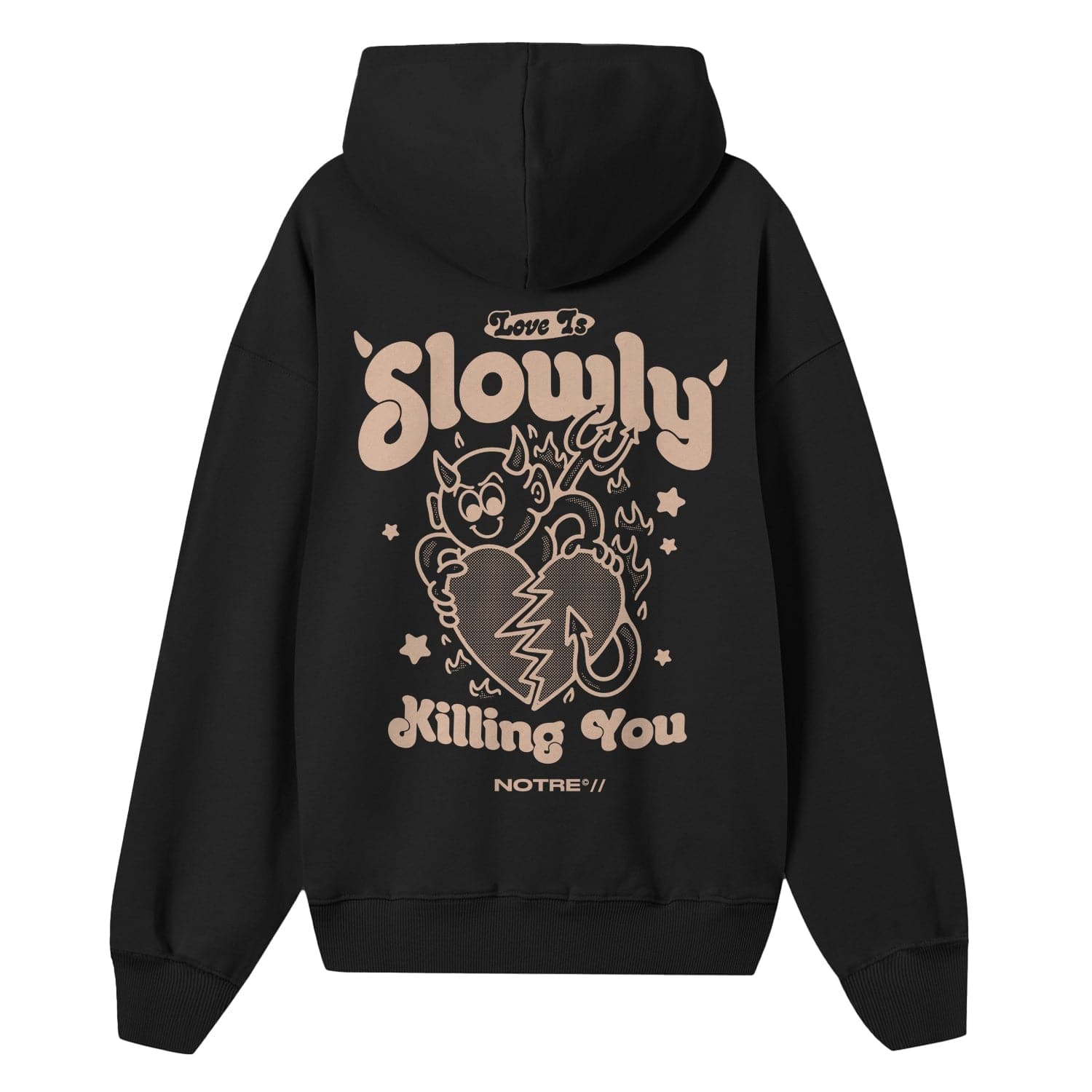 Felpa Hoodie Notre Slowly - not for resale