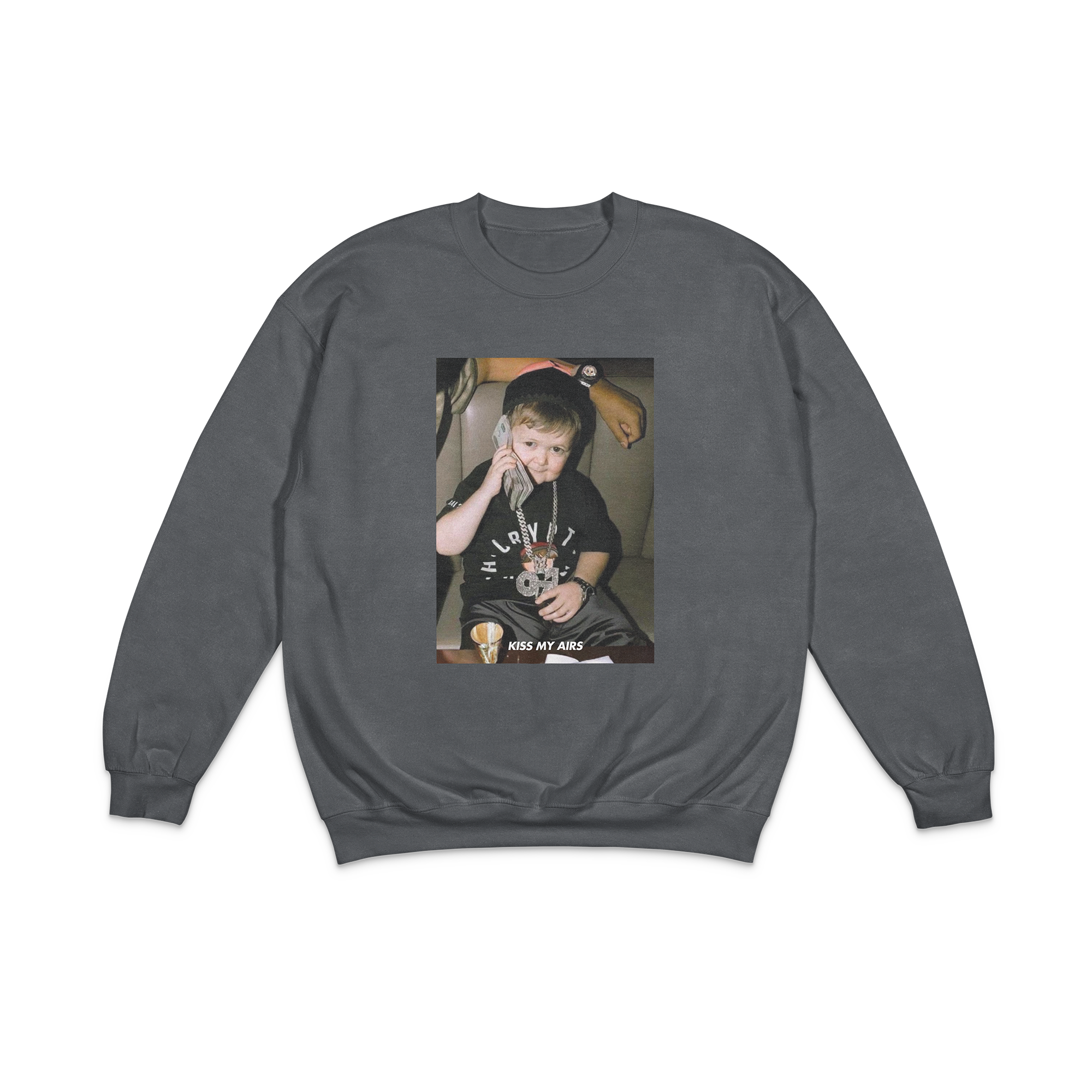Crewneck KISS MY AIRS Iconic Hasbulla
