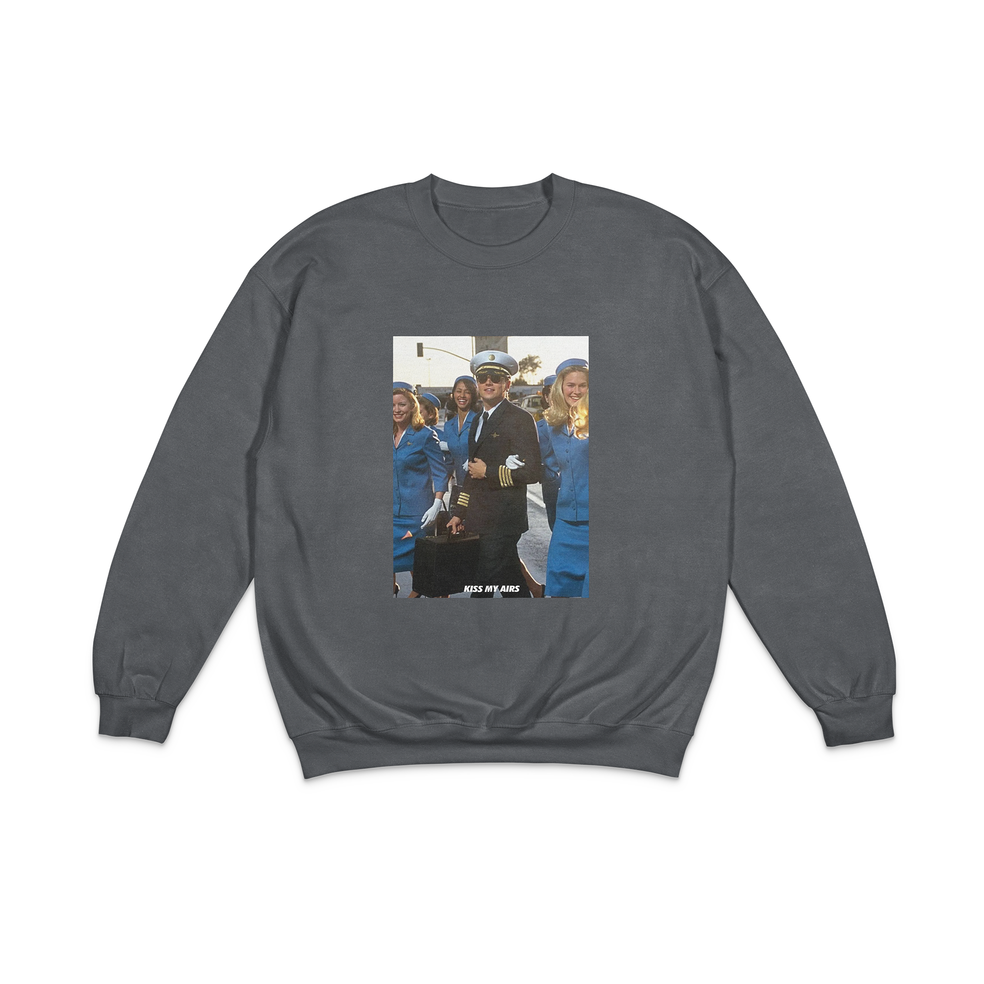Crewneck KISS MY AIRS Iconic Leo