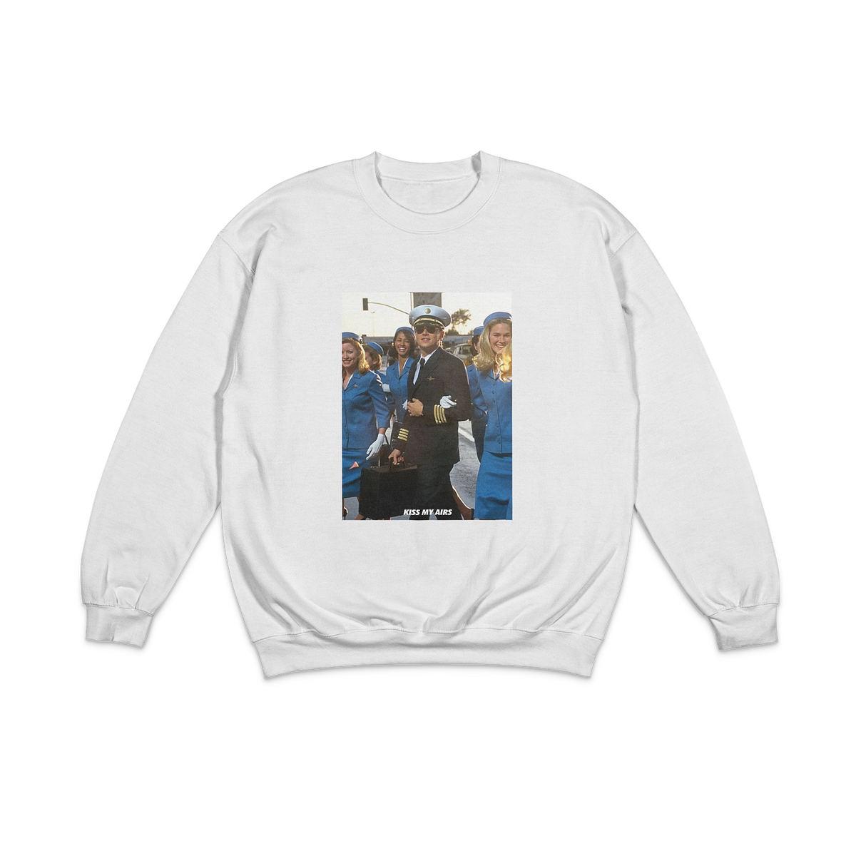 Crewneck KISS MY AIRS Iconic Leo