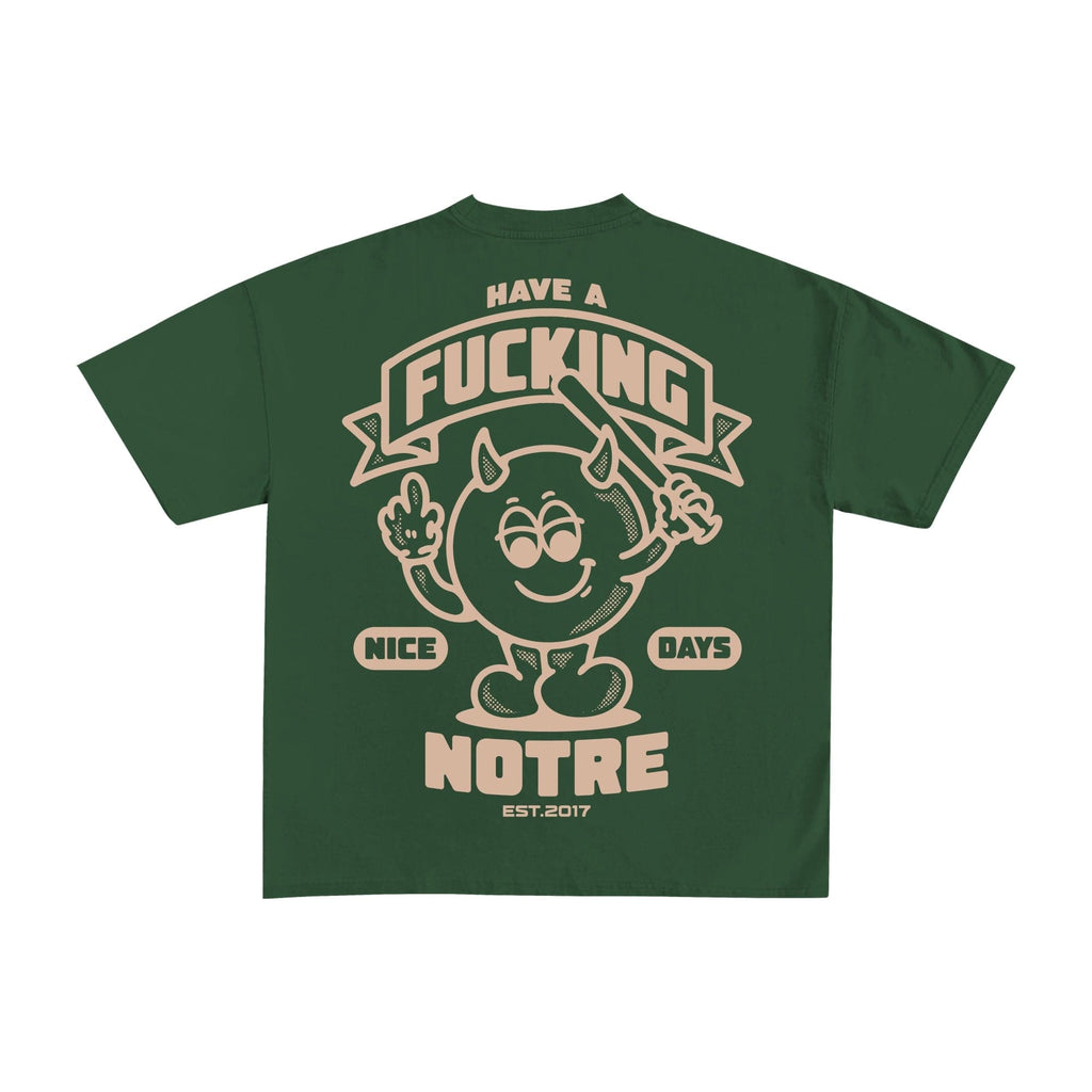 T-shirt Notre Fu*king day - not for resale