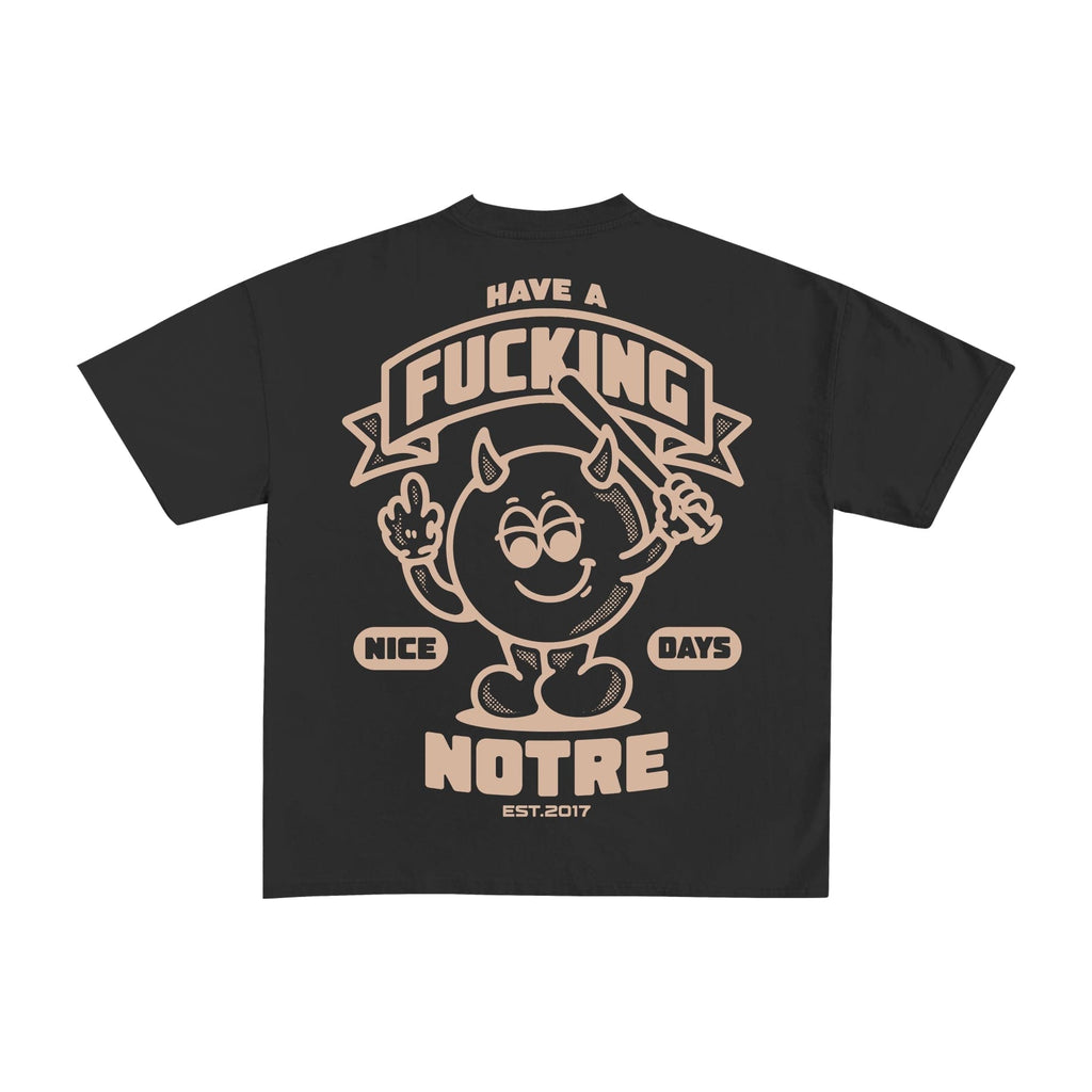 T-shirt Notre Fu*king day - not for resale