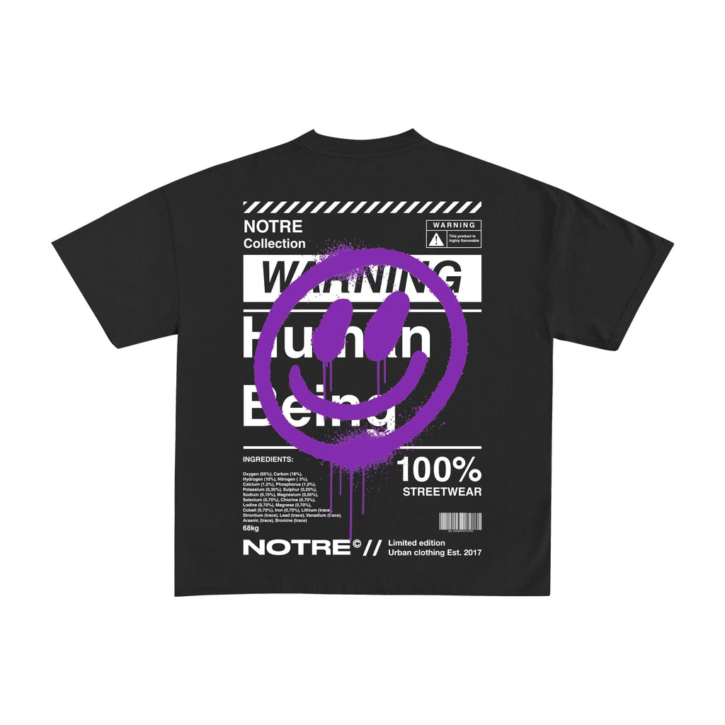 T-shirt Notre Human Being - not for resale
