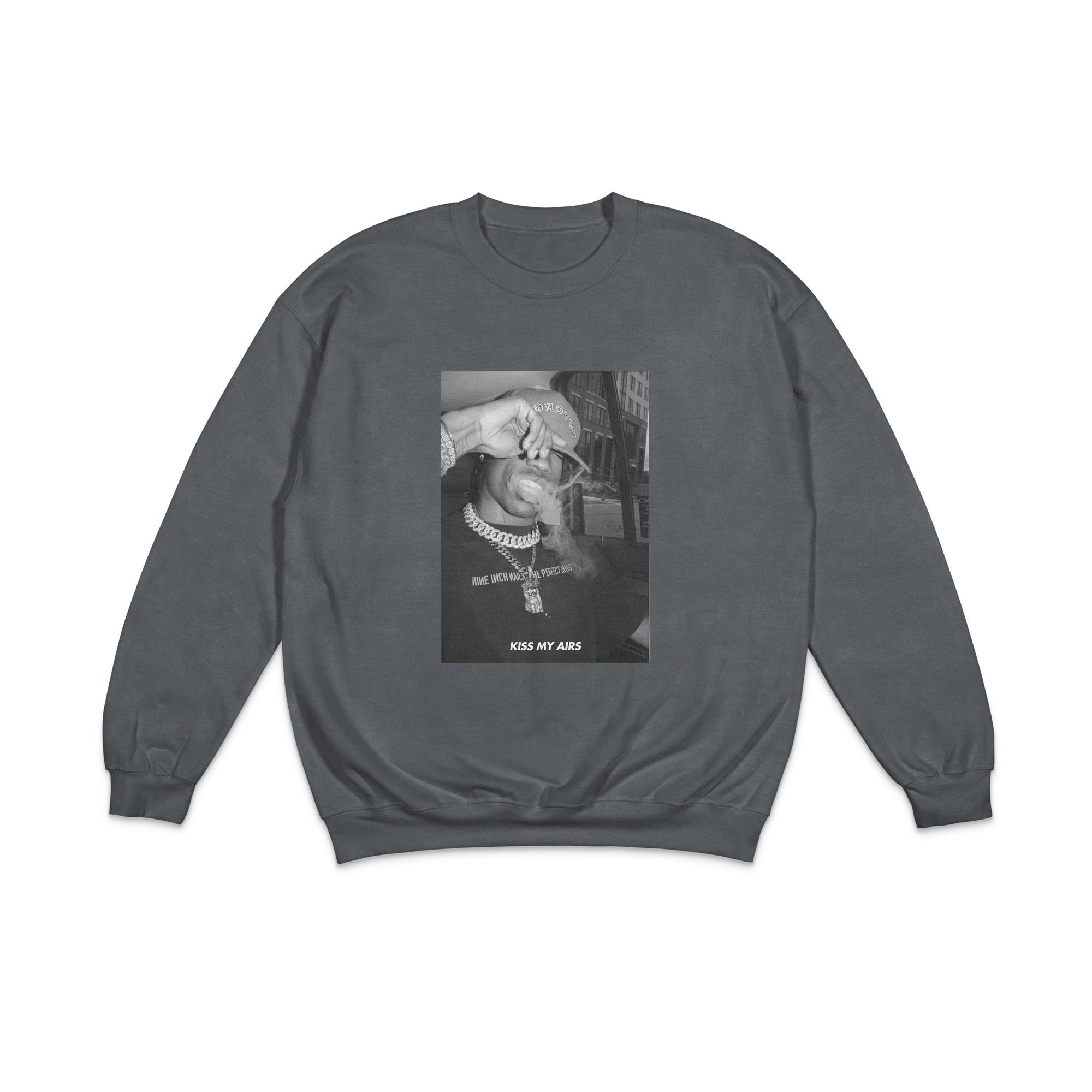 Crewneck KISS MY AIRS Iconic Travis